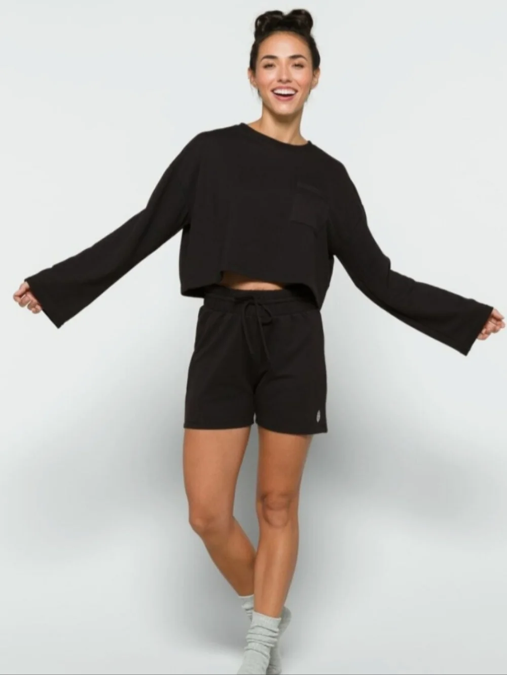 FREE PEOPLE MOVEMENT SUNNY SET - BLACK