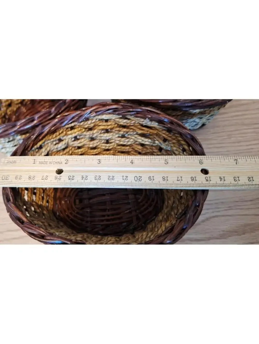 N/A handwoven seagrass
