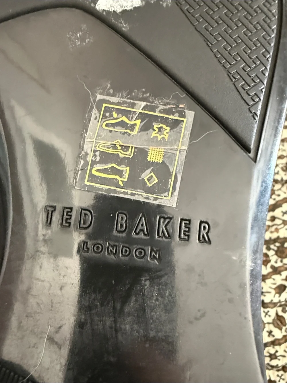 Ted Baker polished brown