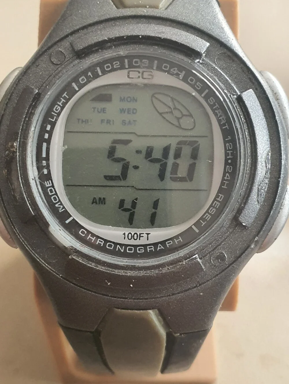 10/$20 CG Digital Alarm Chrono Men's Watch