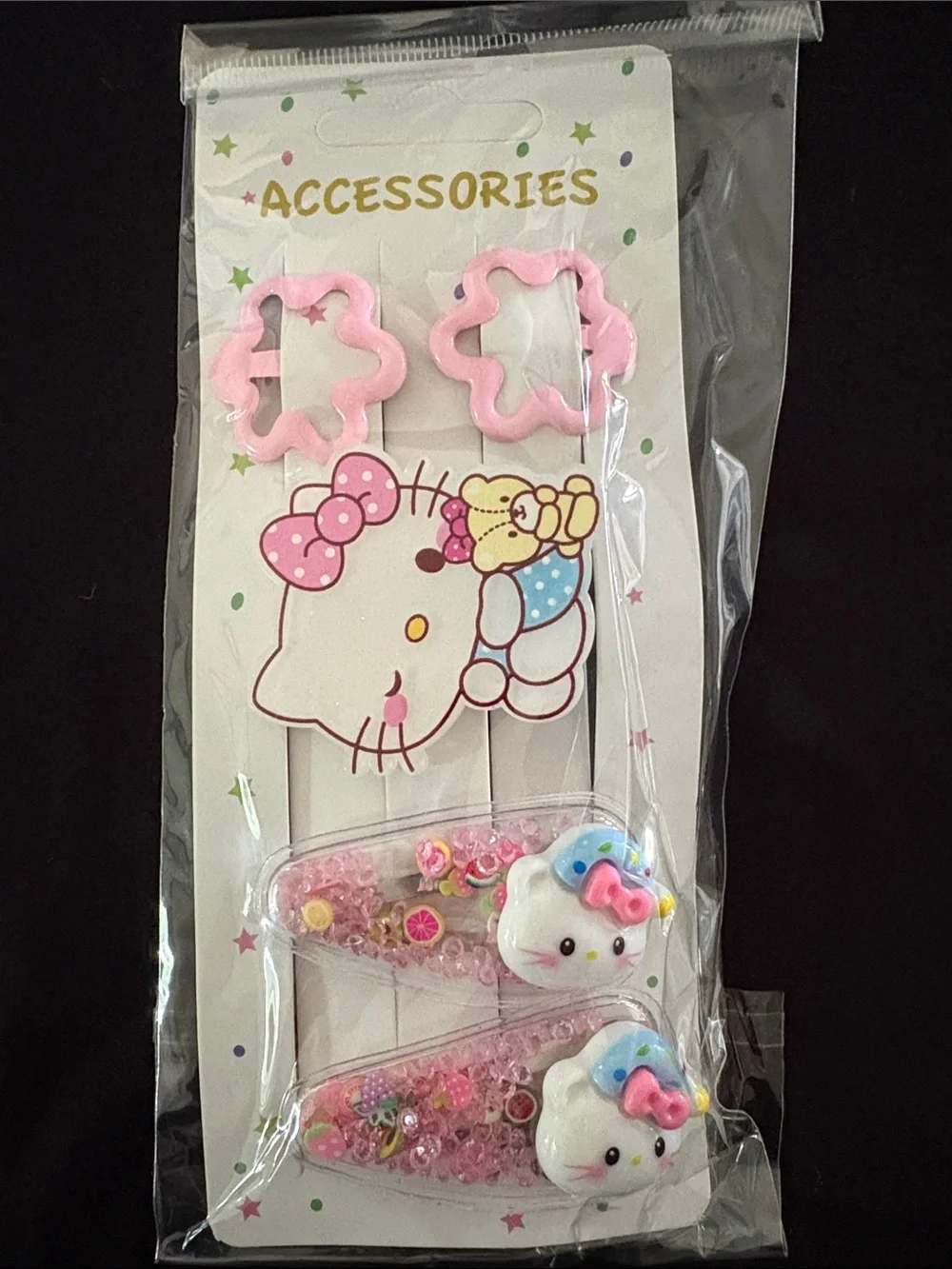 Hello Kitty And Friends Pastel Character Hair Clip Pack Set of 5