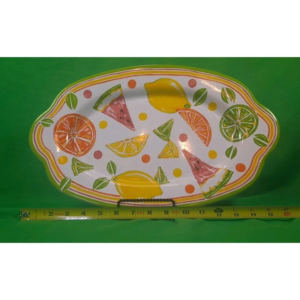 PartyLite ceramic platter