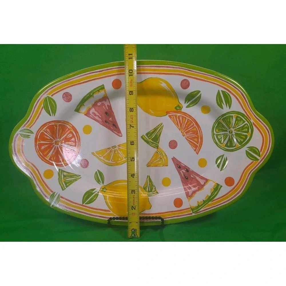 PartyLite ceramic platter