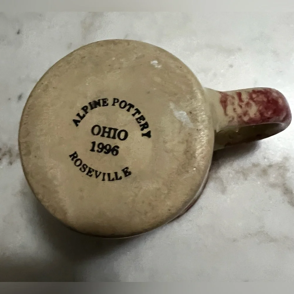 alpine roseville pottery vintage alpine