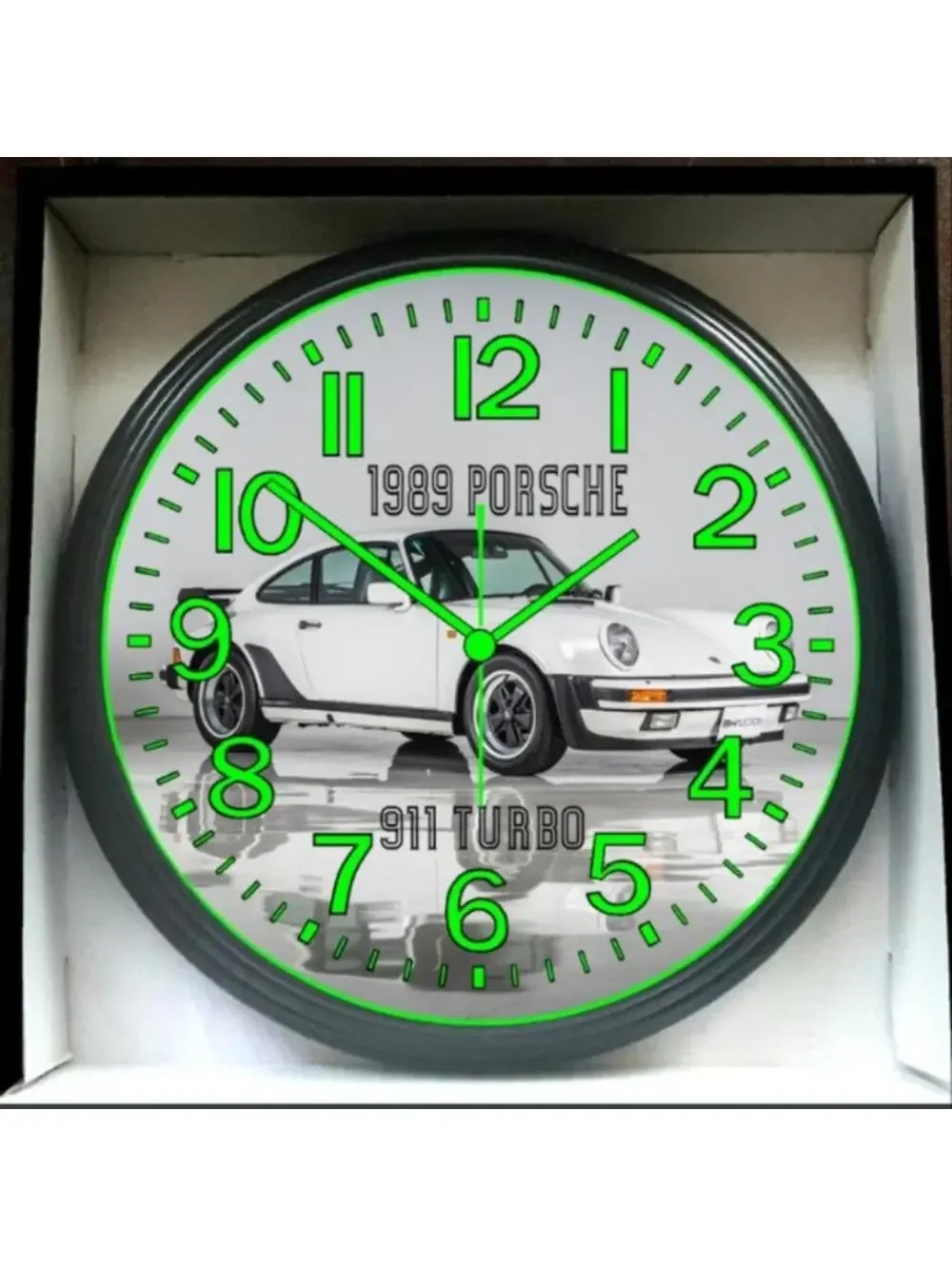 This 1989 Porsche Wall Clock is a unique and high-quality addition to any room.