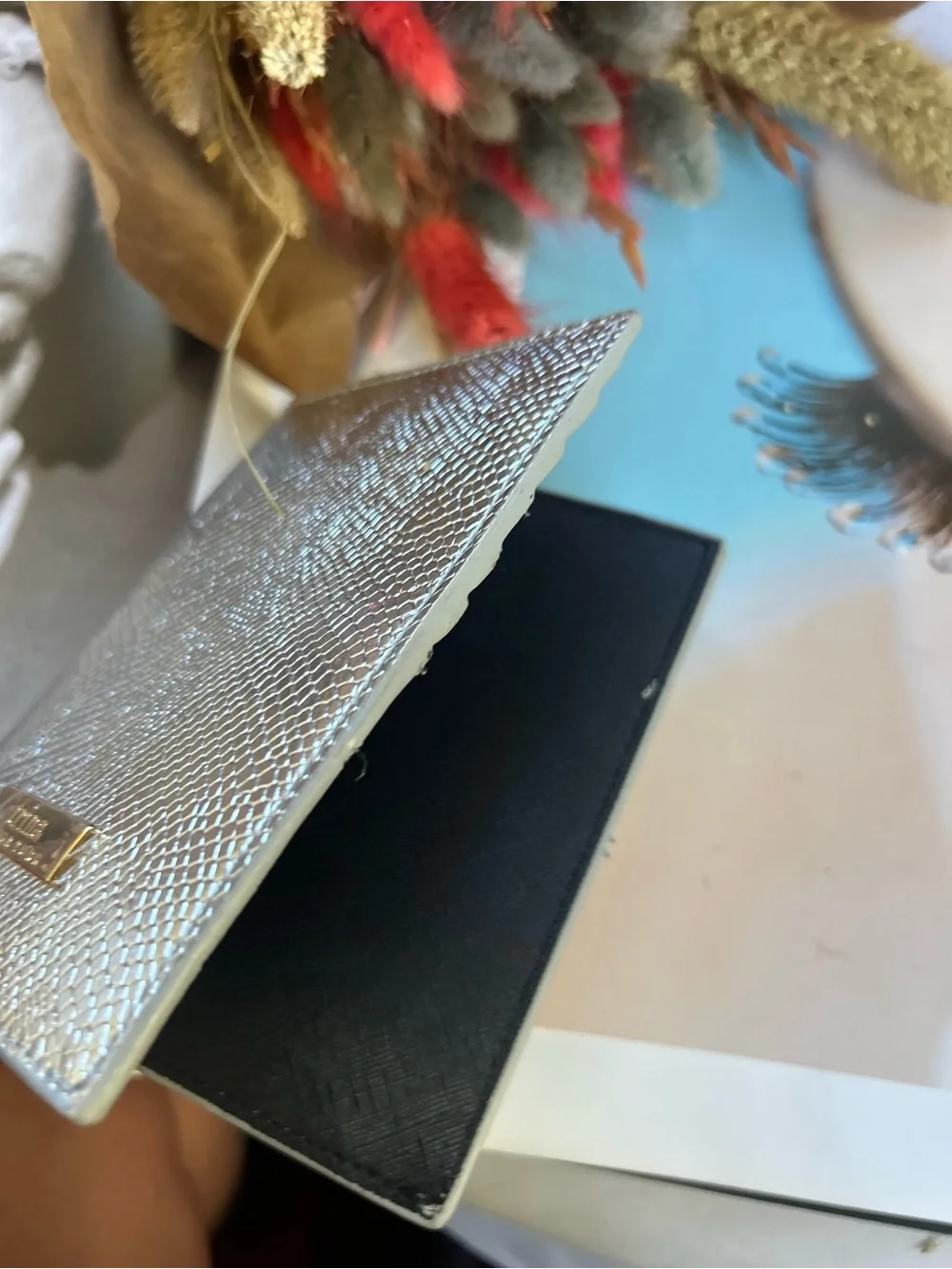 Trina Turk compact metallic