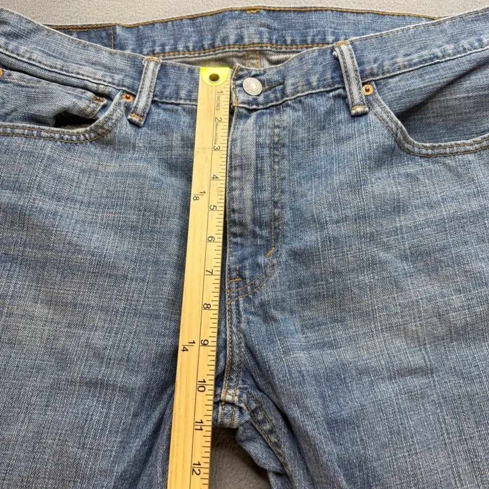 Levi 527 Slim Bootcut Jeans 36x30 (FIT 36x28) Blue Denim Cotton Western Workwear
