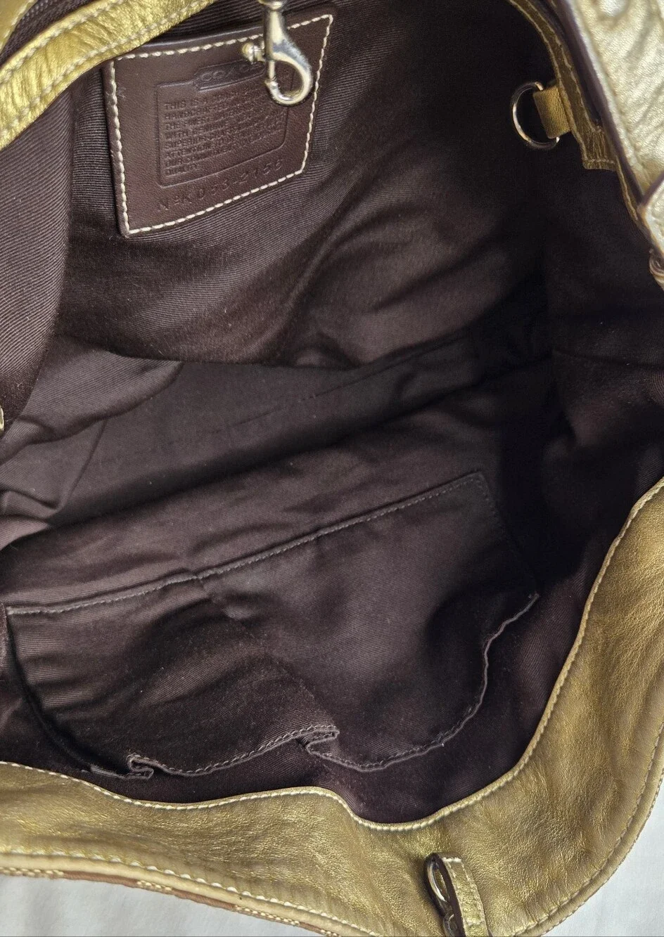 Coach jacquard canvas