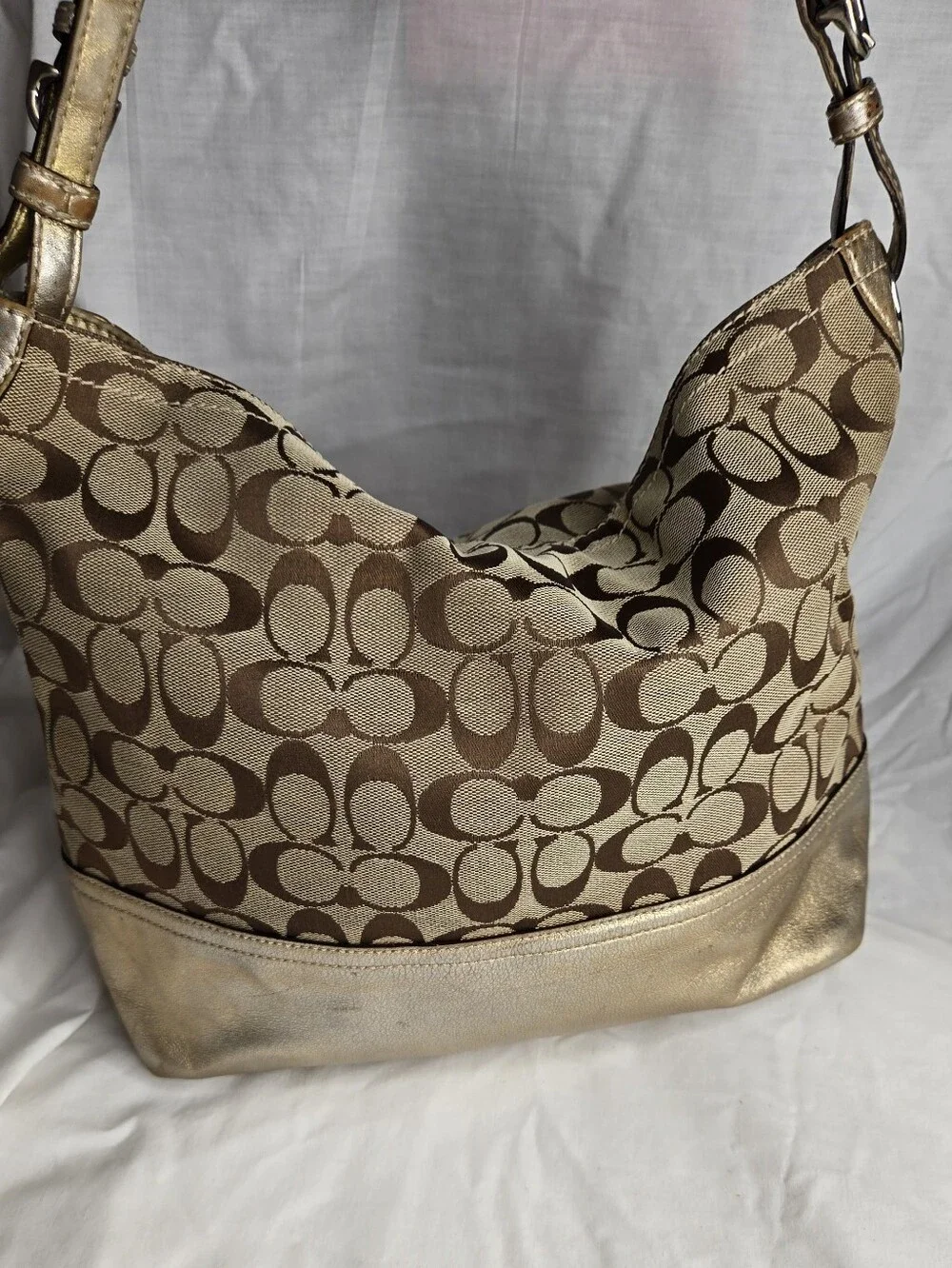 Coach jacquard canvas