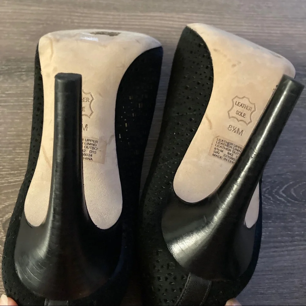 Tory Burch comfortable pictured lasercut