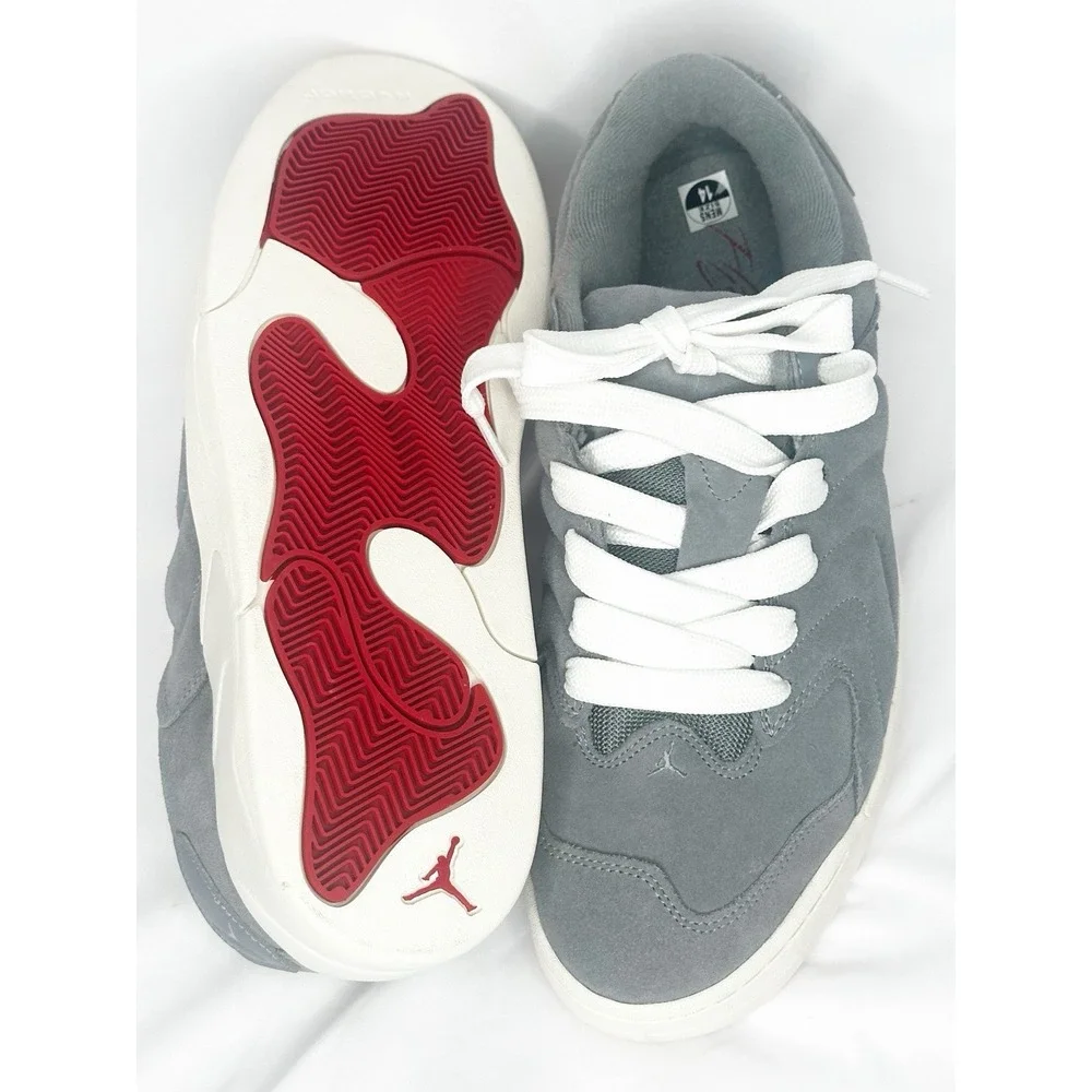Jordan Session Skateboard Shoes Unisex Gray White Size 14 IB3731-003 NEW