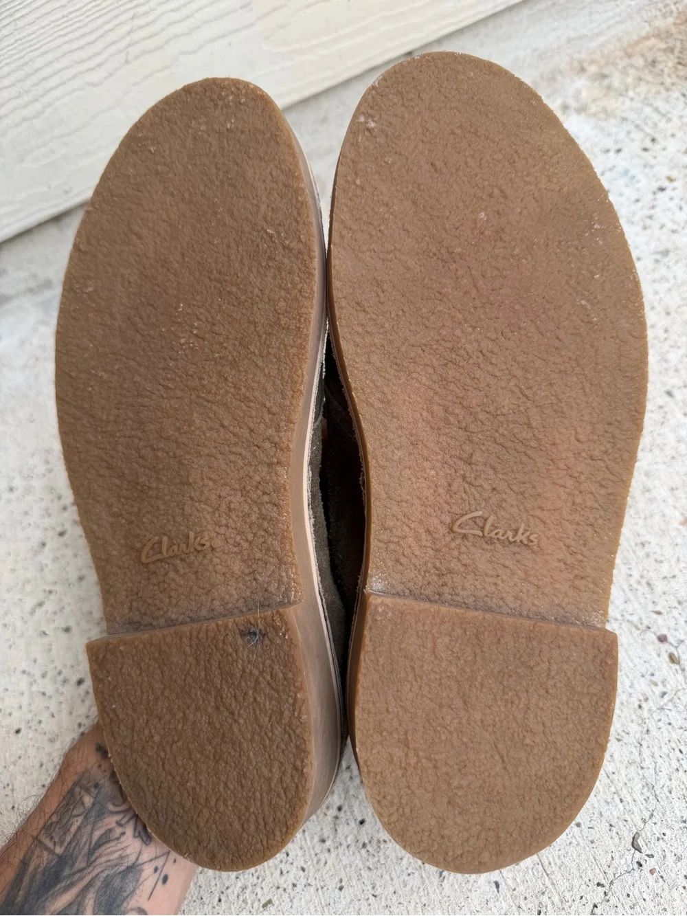 Clarks bushacre suede