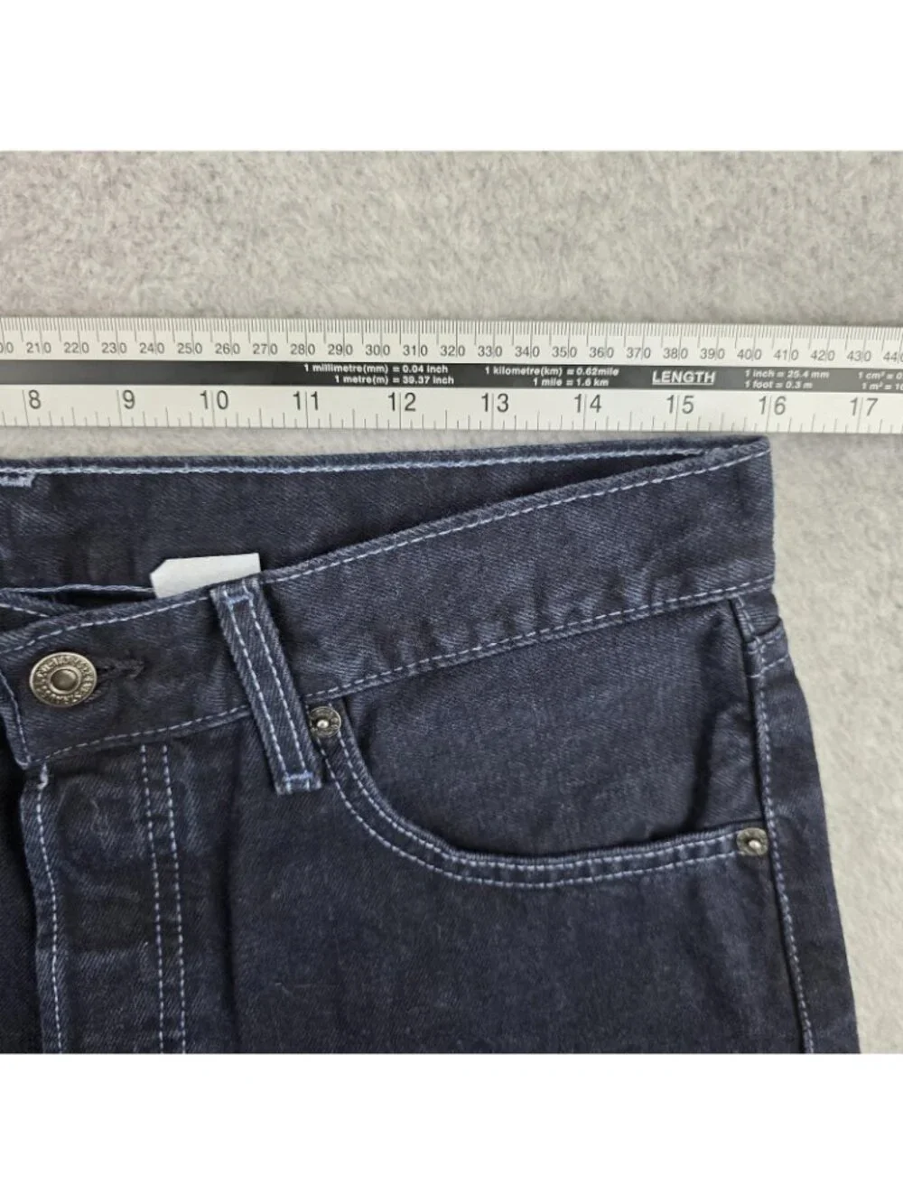 Levi's 501 Jeans Mens 33x30 Dark Wash Button Fly Deadstock Preshrunk NWT 2003
