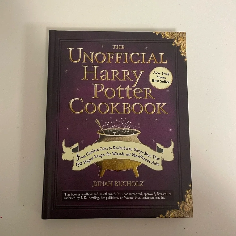 Unofficial Harry Potter Cookbook, Dinah Bucholz‎ Hardcover EUC