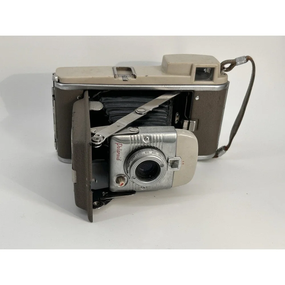Vintage Land Camera Polaroid Highlander Folding Bellows Model‎ 80A 1950s