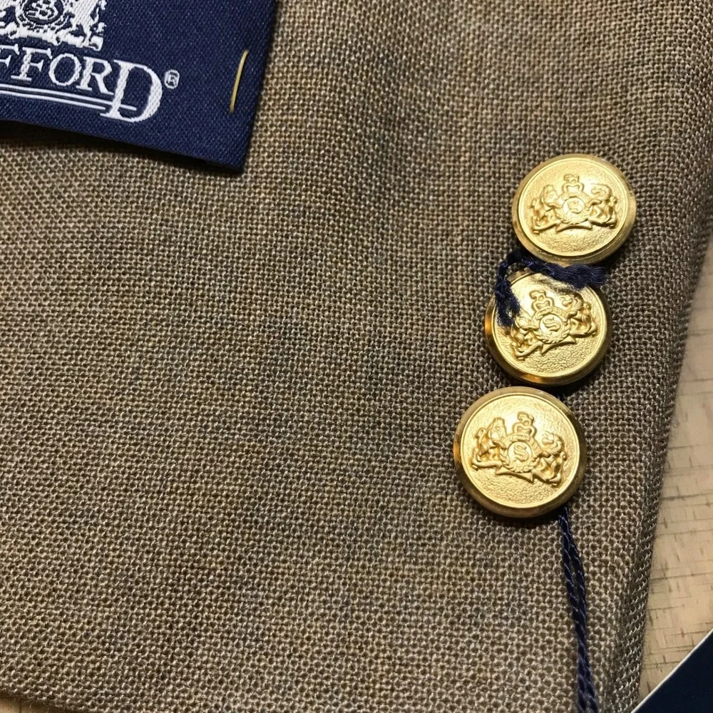 Stafford hopsack blazer