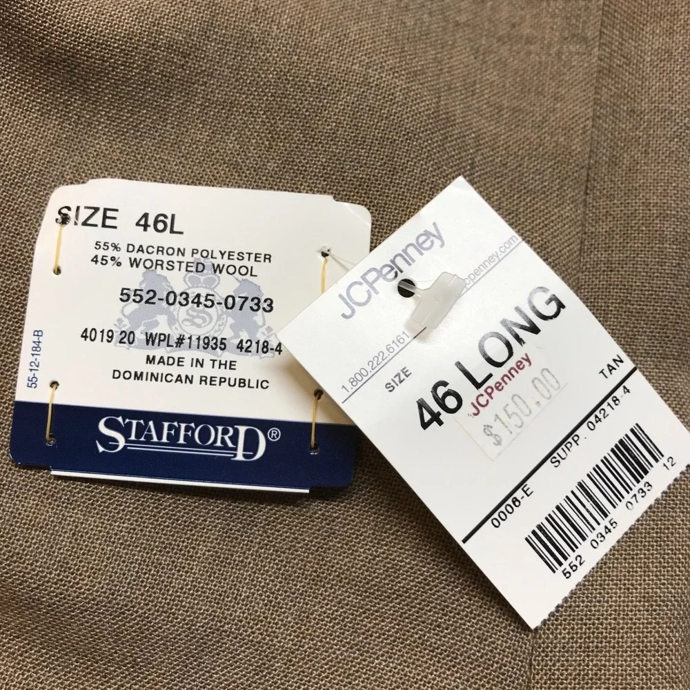 Stafford hopsack blazer