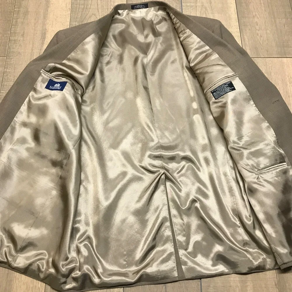 Stafford hopsack blazer