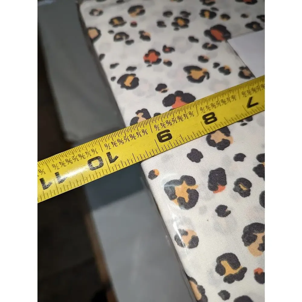 Martha Stewart Collection Whim by Martha Stewart Sheet Set Cheetah Twin NEW