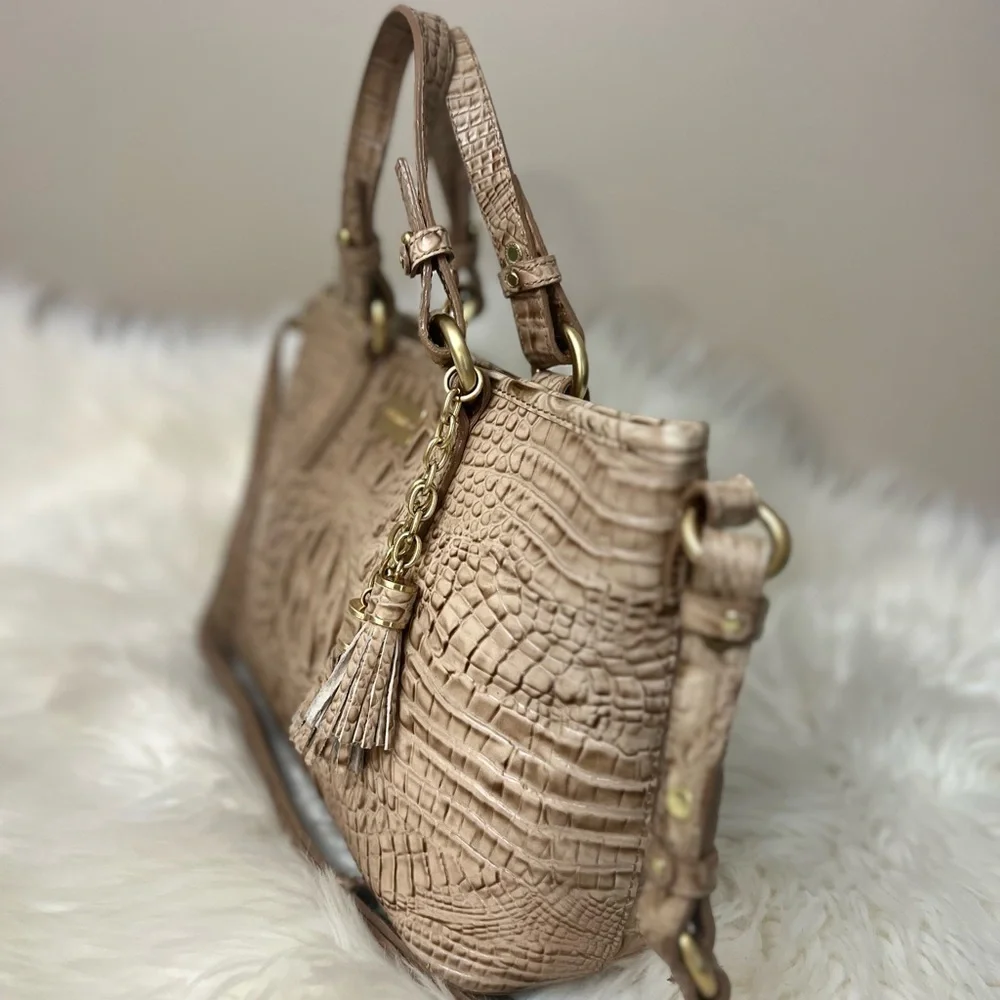 Brahmin chic crocodile