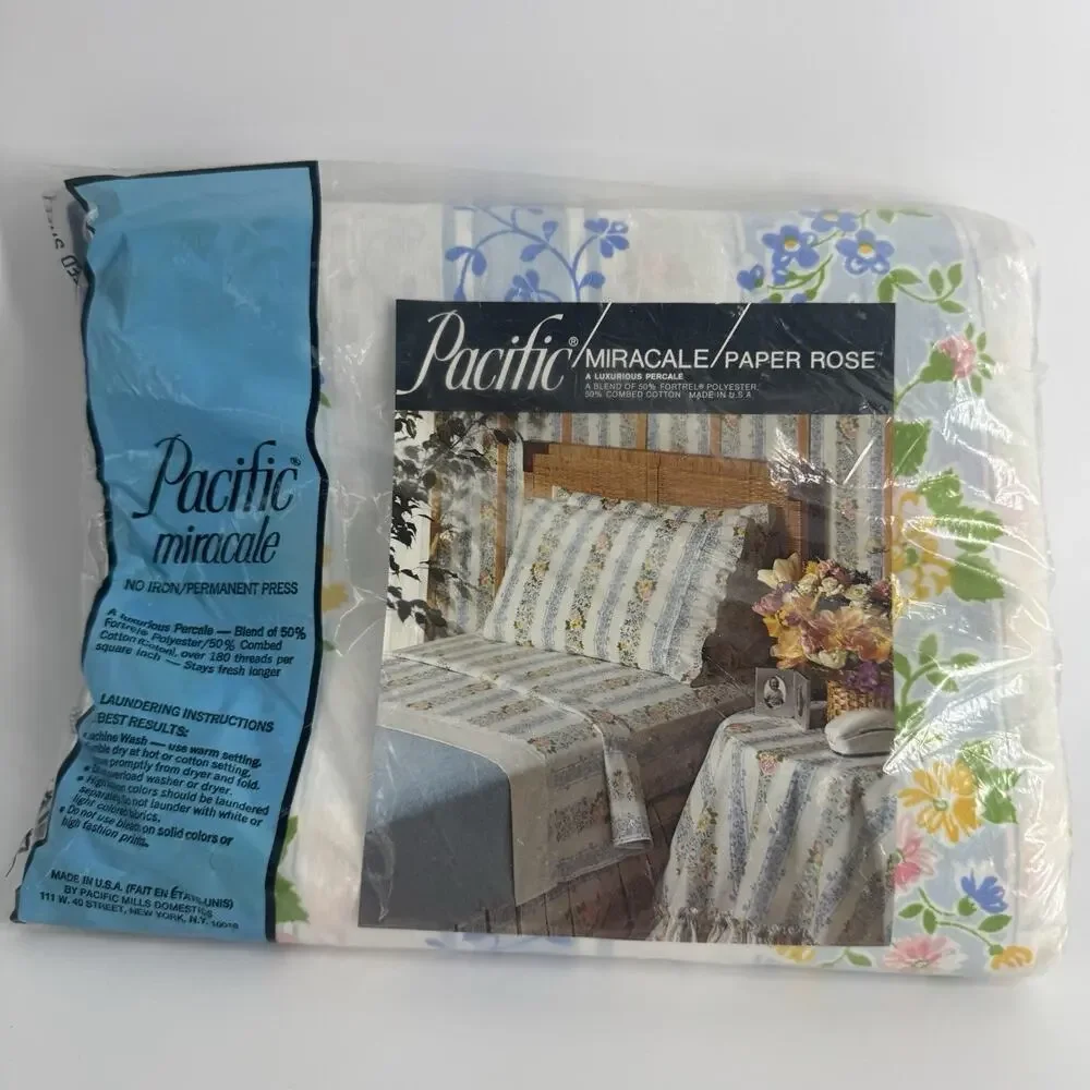 Pacific Linens rose fitted ground