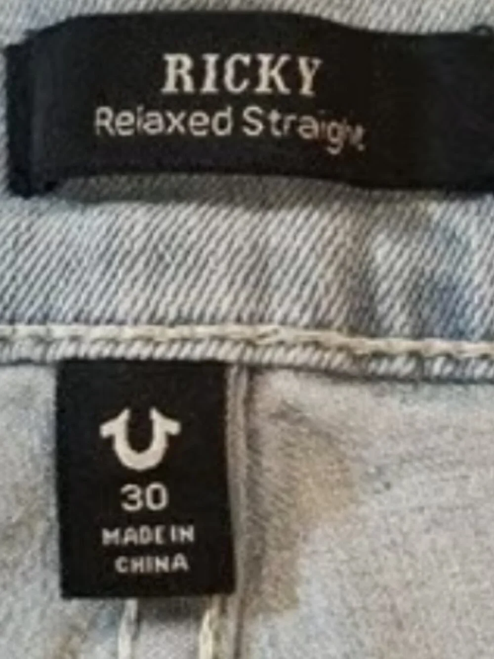 True Religion hem fresh