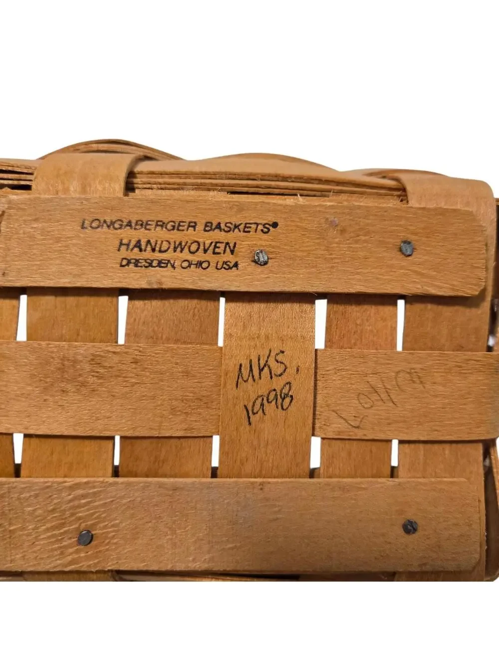 Longaberger vintage 1998