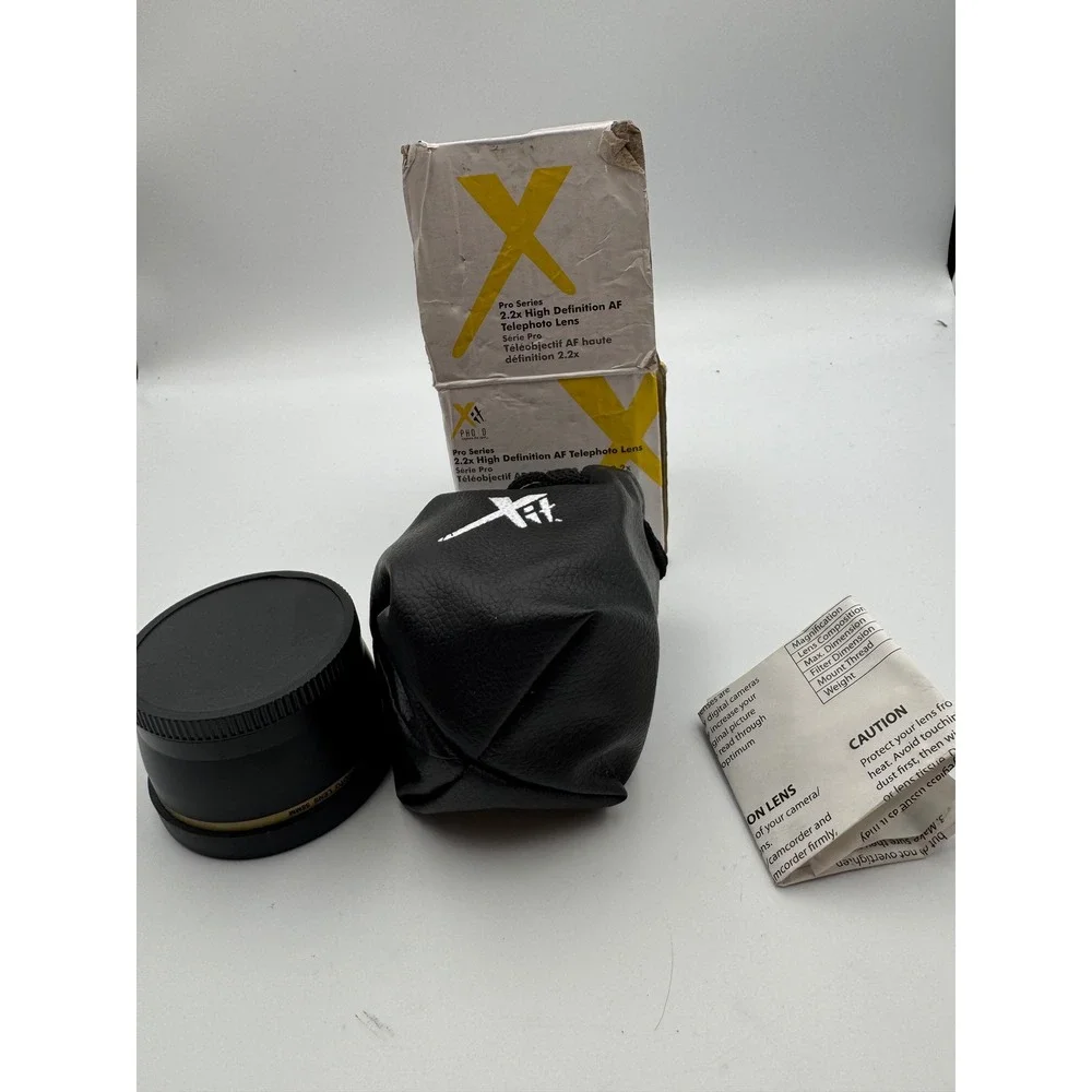 Xit Pro Series 2.2x High Definition AF Telephoto Lens 58mm Black Mount Accessory