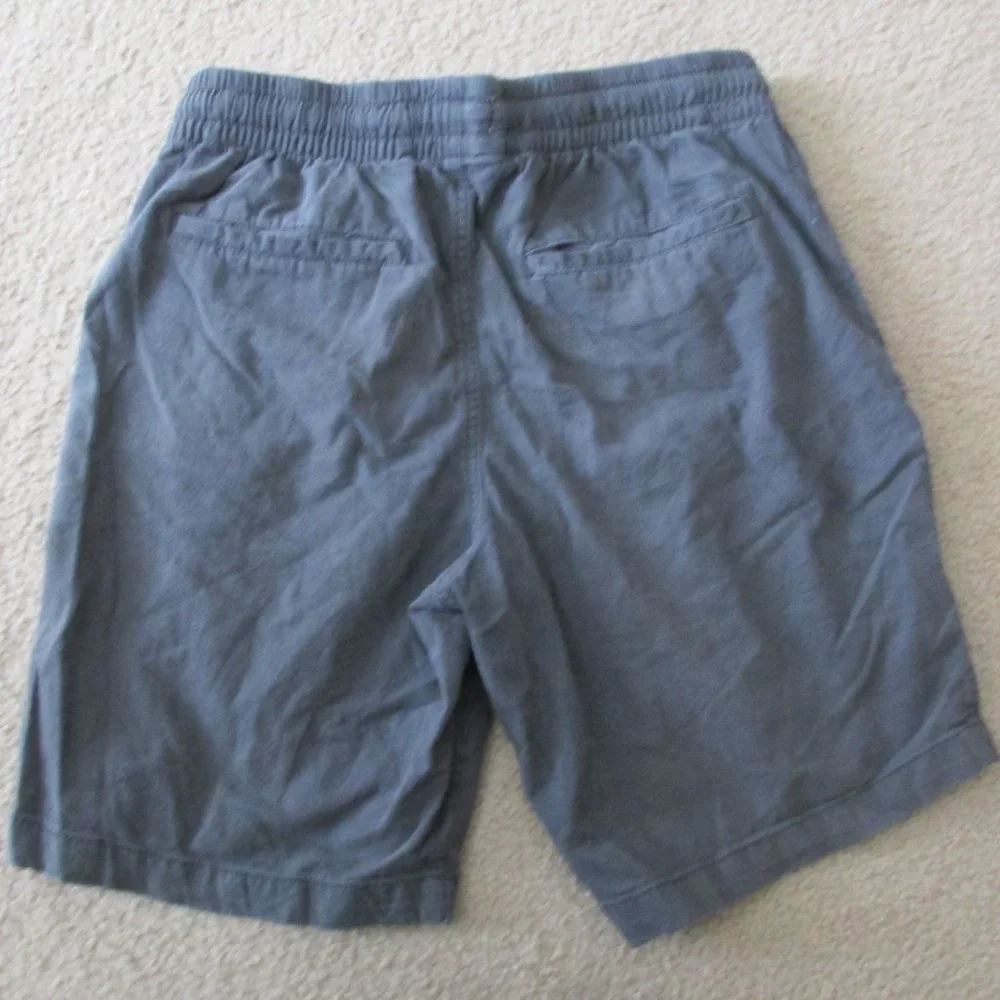 Old Navy Pull‎ On Bermuda Shorts Youth Boys Small SP Dark Gray Elastic Pockets