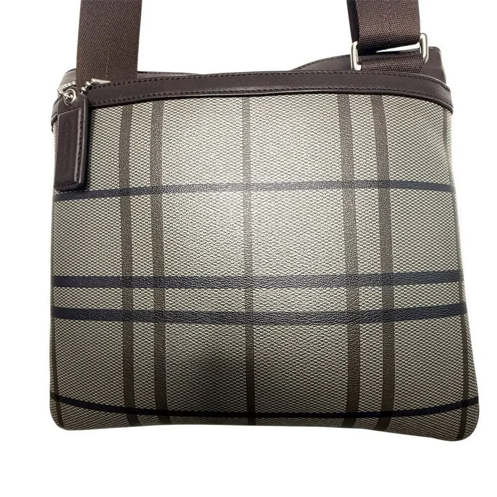Coach authentic plaid