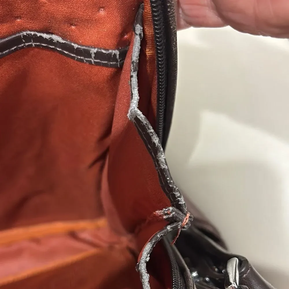 Tumi LXT rare Green and Brown Men's Bag