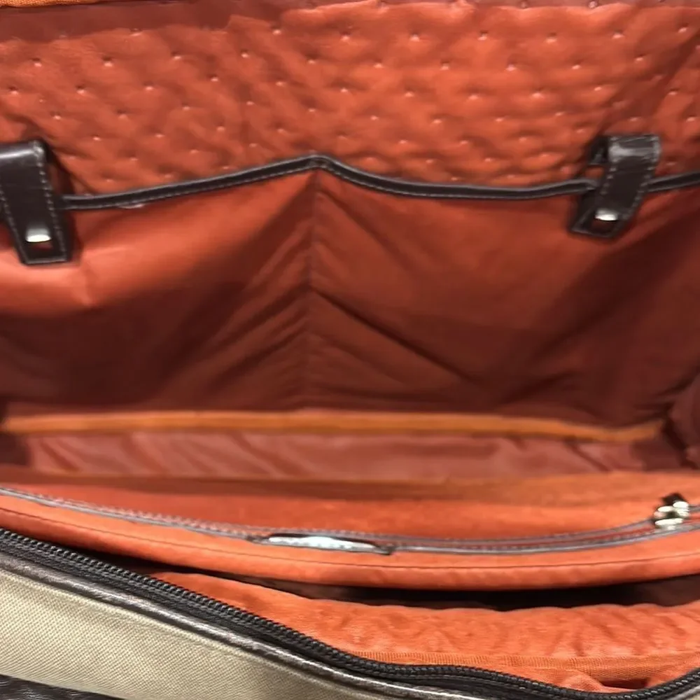 Tumi LXT rare Green and Brown Men's Bag