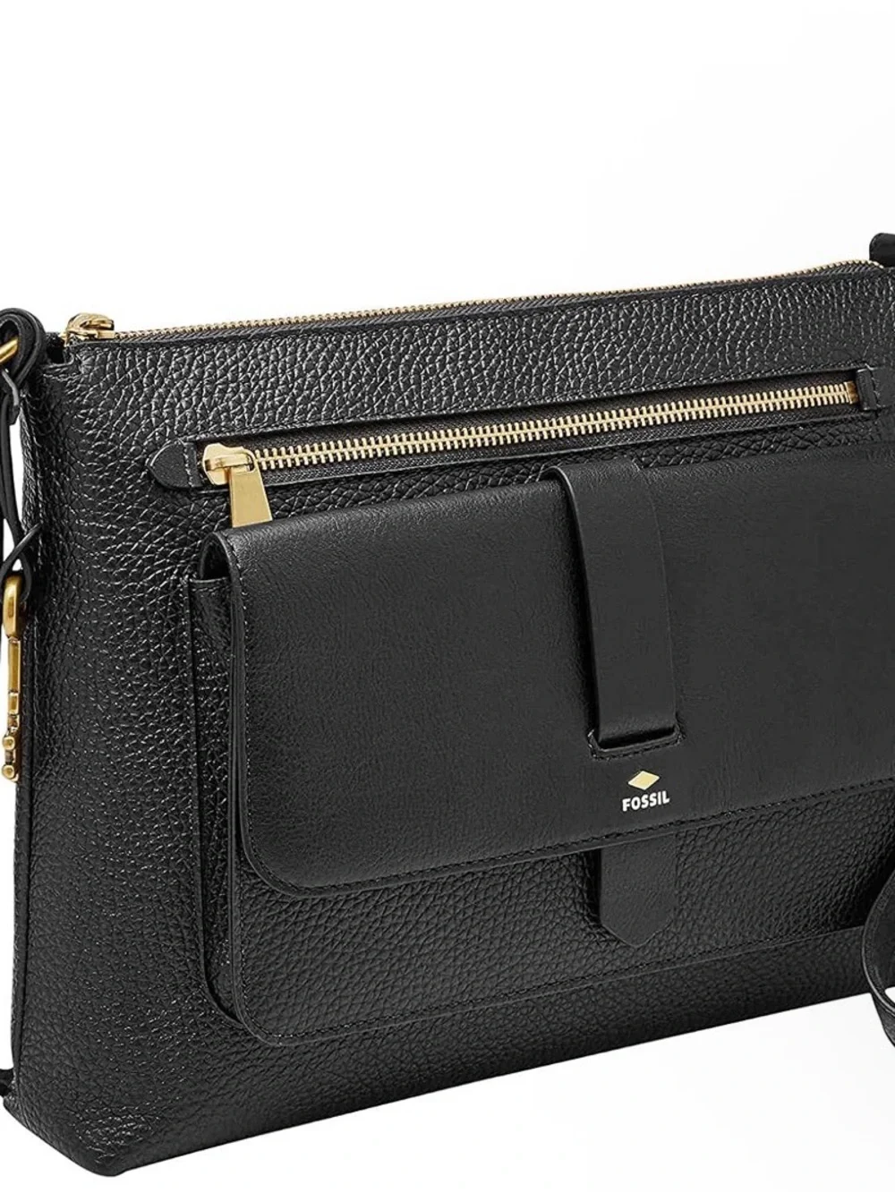 Fossil compact leather