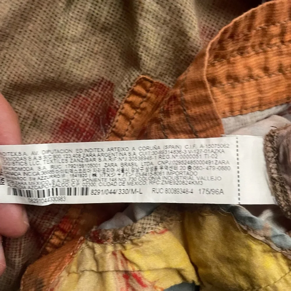 Zara patchwork kimono