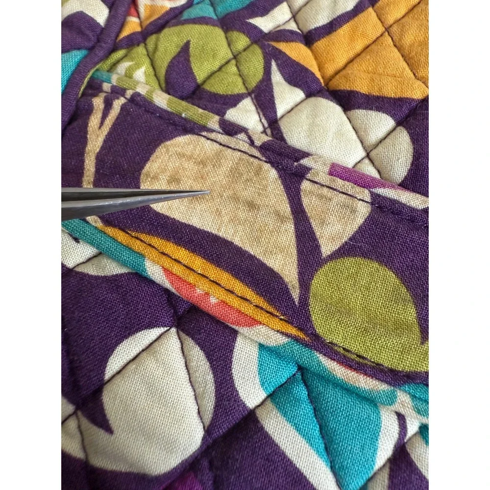 Vera Bradley Floral Hobo Bag Women's Quilted Shoulder Bag Purse‎