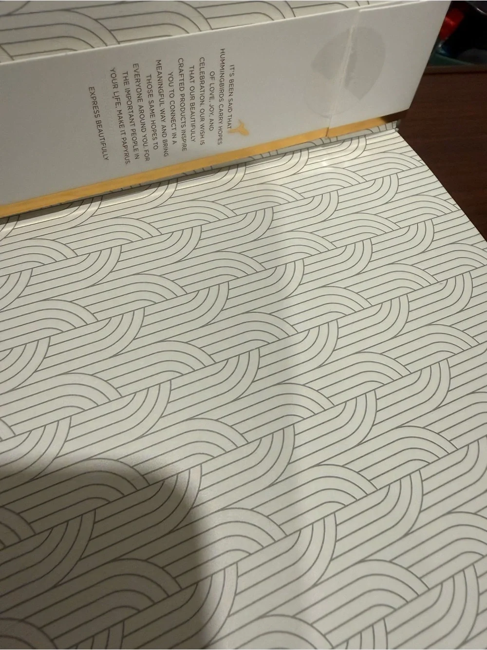 Papyrus faux leather