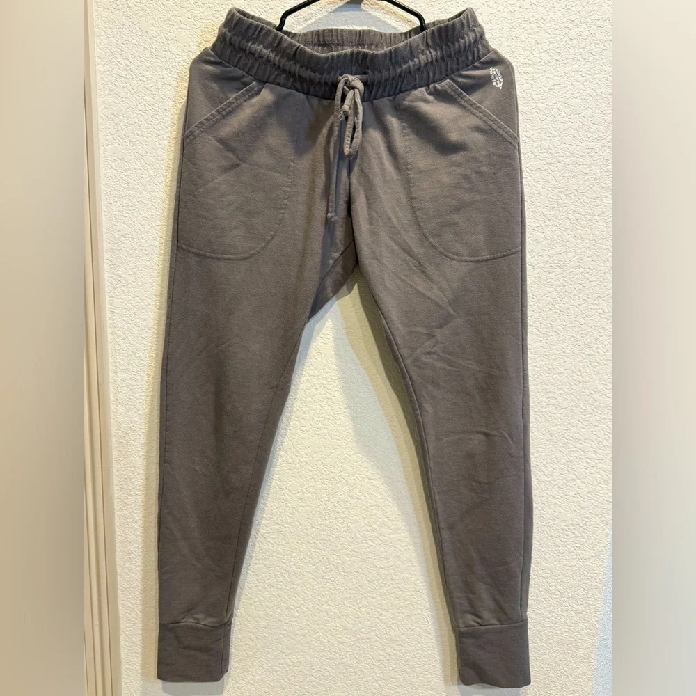 Free people movement joggers in grey - size small