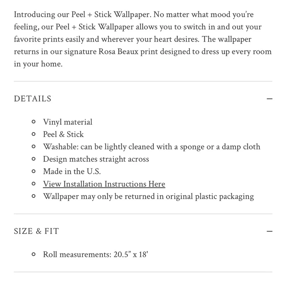LoveShackFancy adds foliage inspired