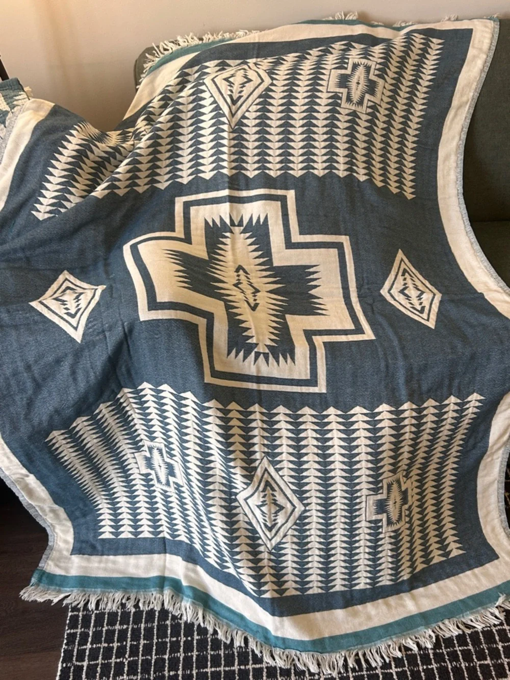 Anthropologie everywhere blanket