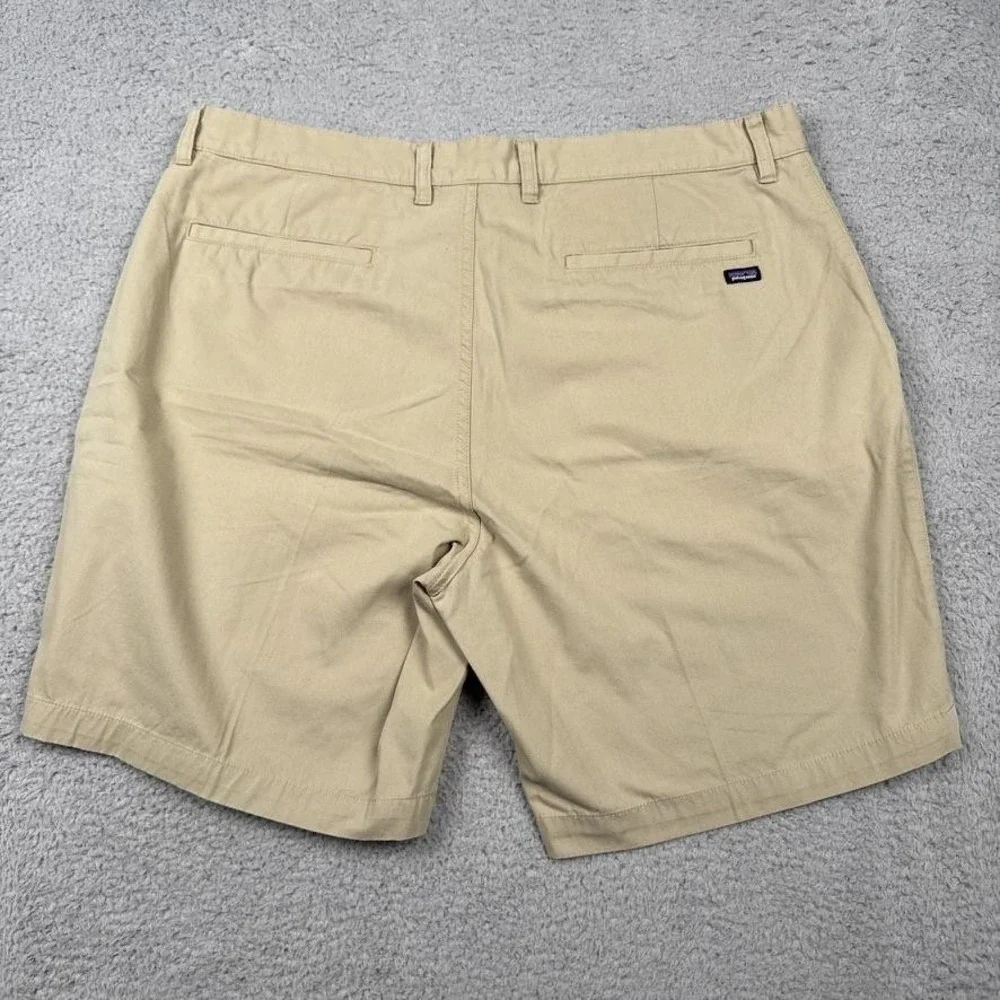 Patagonia Shorts Mens 38 Beige Organic Cotton‎ Chino Casual 9