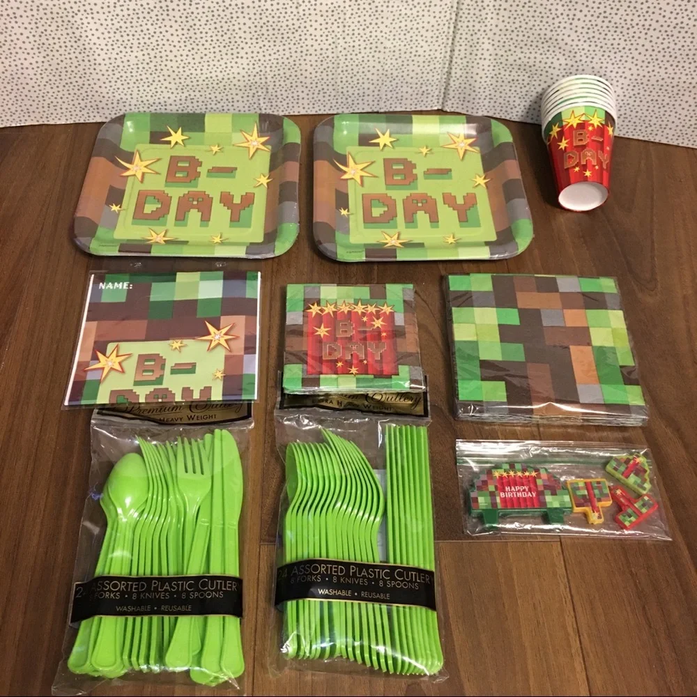 N/A pixelated party