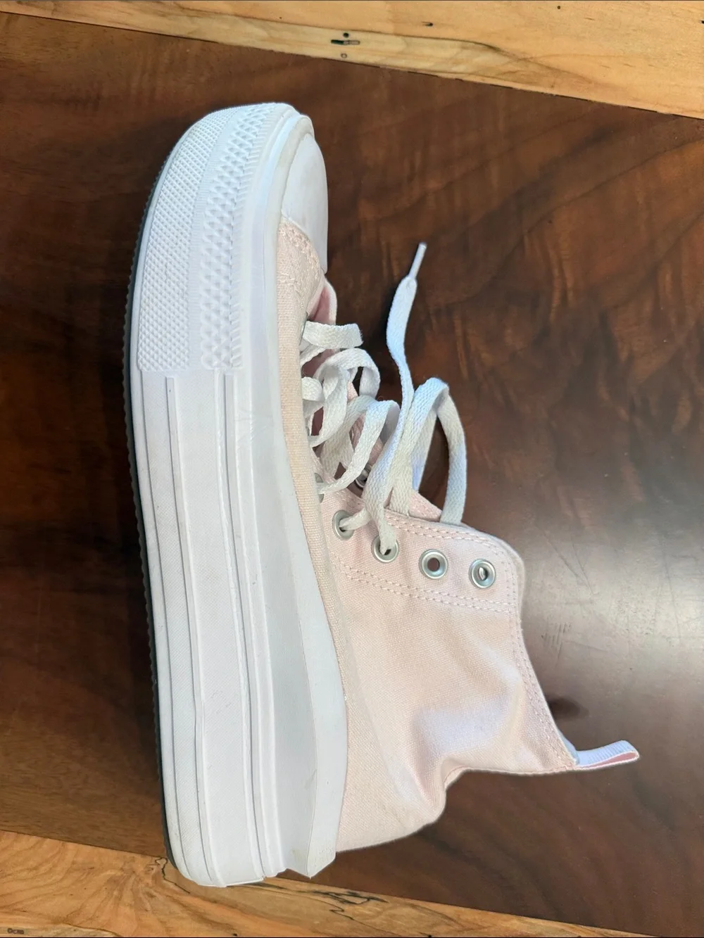 Converse Kids Pink High-Top Platform Sneakers
