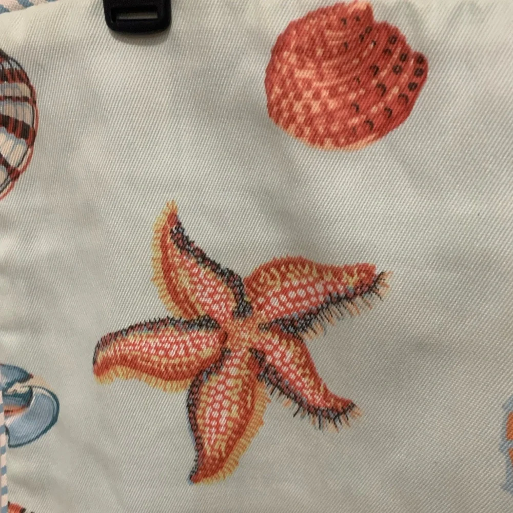 Sea Life Print Cushion Cover