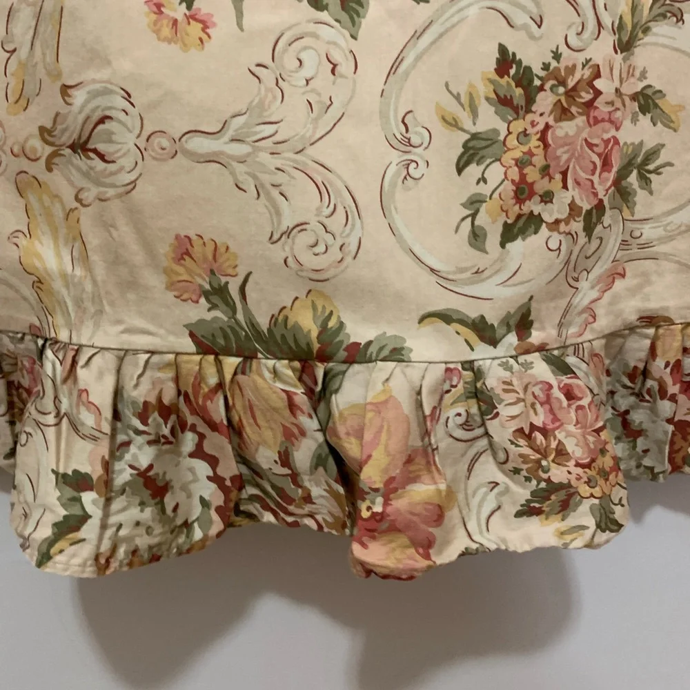 Ralph Lauren floral pillow