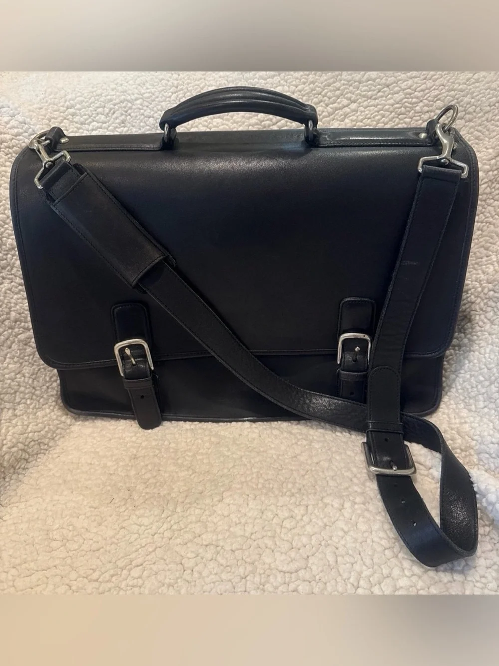 Pre-Loved Vintage Coach Hudson Briefcase