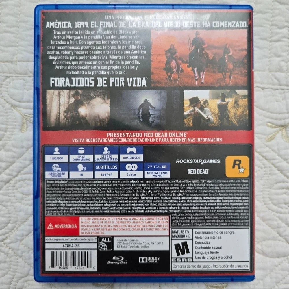 PS4 red dead
