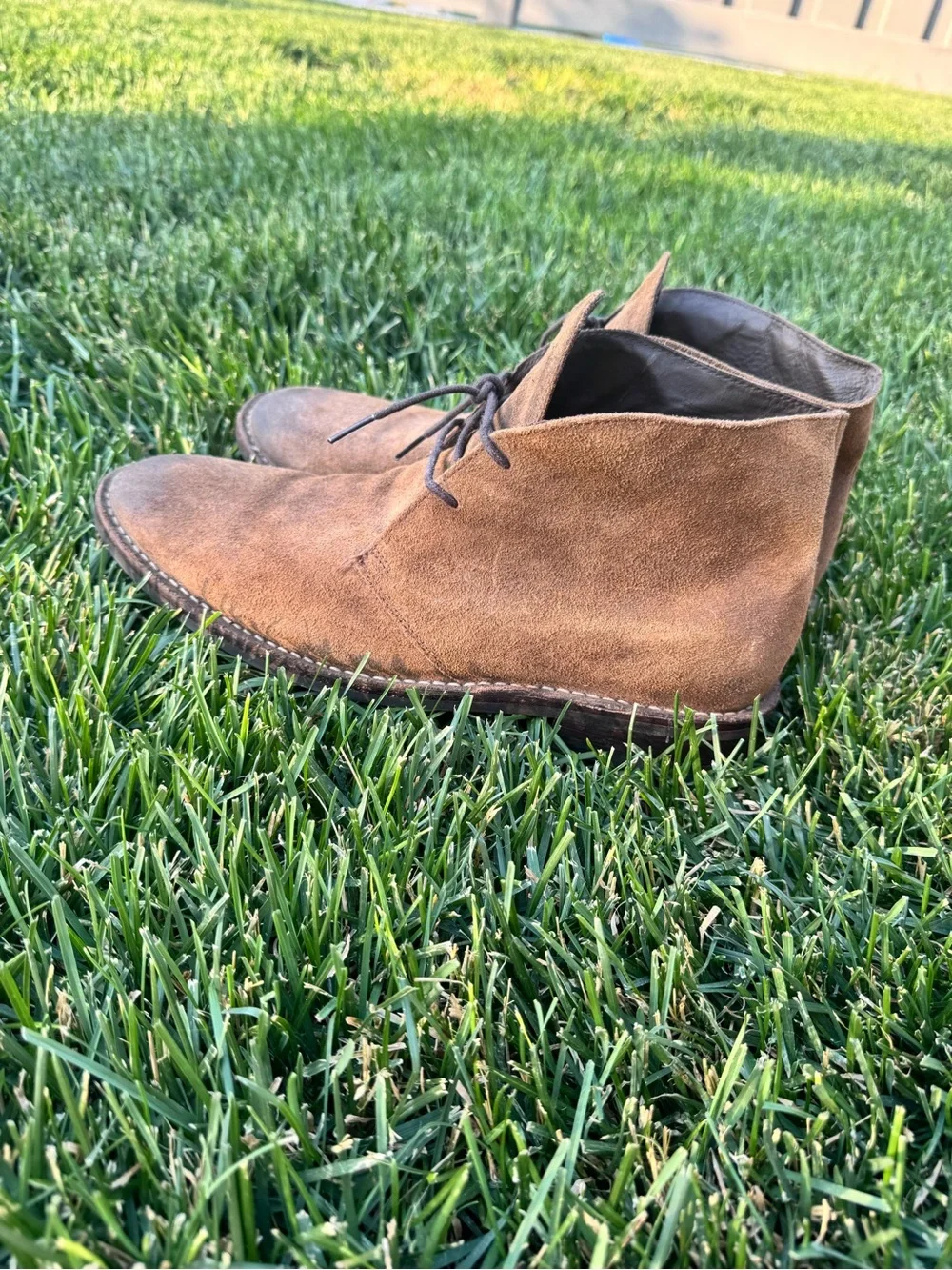 Thursday Boot Co Everyday Chukka Boots Brown Suede Size 10.5