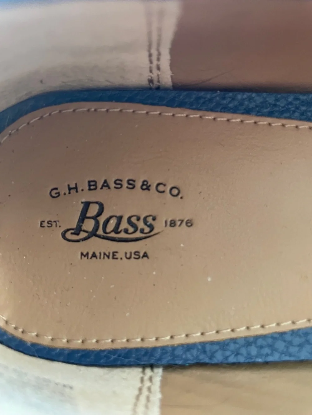G.H. Bass & Co. inn or color