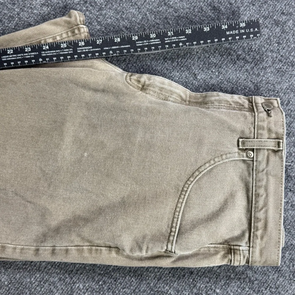 Wrangler Silver Edition Jeans Mens 36 x‎ 26 Tan Khaki Denim Straight Leg Casual
