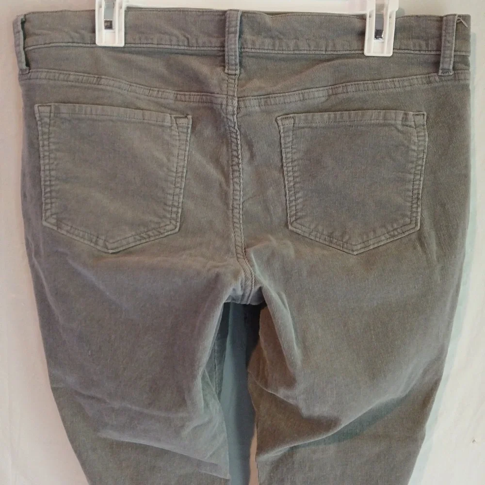 Old Navy Girls Size 16 Gray Corduroy Pants 36